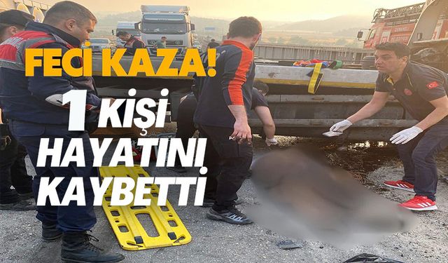 BİLECİK’TE TRAFİK KAZASI: BİR KİŞİ HAYATINI KAYBETTİ