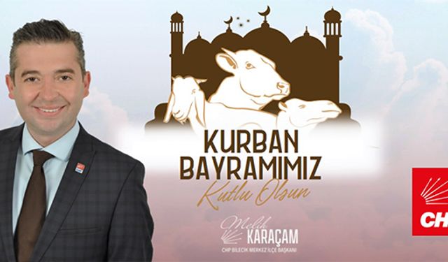 MELİH KARAÇAM, VATANDAŞLARIN KURBAN BAYRAMI’NI KUTLADI