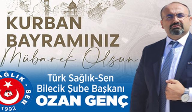 OZAN GENÇ, VATANDAŞLARIN KURBAN BAYRAMI’NI KUTLADI