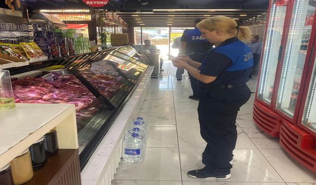 ZABITA EKİPLERİNDEN HİJYEN DENETİMİ