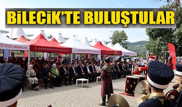 81 İLDEN GELEN GENÇLER SÖĞÜT'TE TARİHLE BULUŞTU