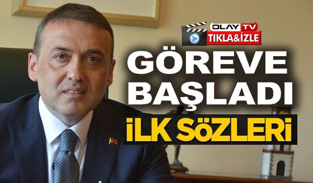 BİLECİK VALİLİĞİNE ATANAN FAİK OKTAY SÖZER GÖREVE BAŞLADI