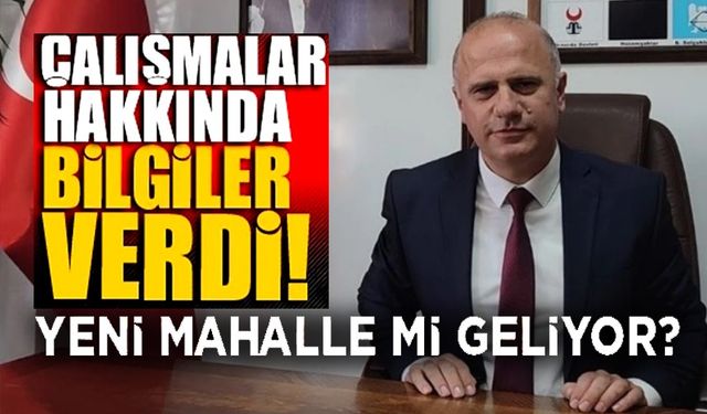 OSMANELİ'NE YENİ BİR MAHALLE KAZANDIRILACAK