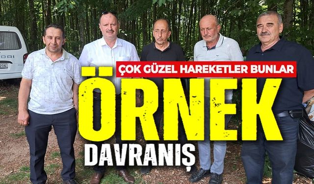 AK PARTİLİ VE CHP'Lİ MECLİS ÜYELERİNDEN ÖRNEK DAVRANIŞ