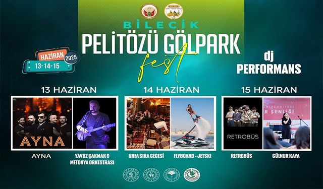 GÖLPARKFEST YARIN BAŞLIYOR
