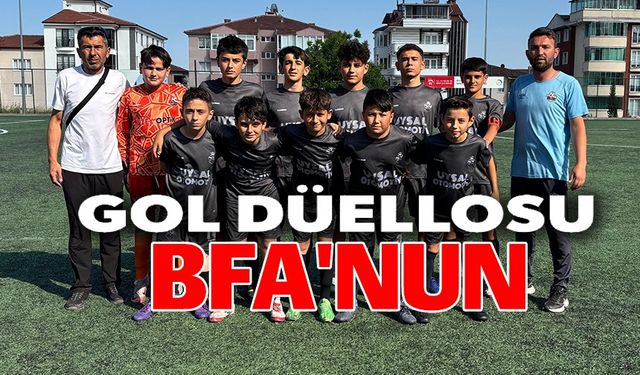 U13 GENÇLER LİGİ'NDE 4'ÜNCÜ HAFTA GERİDE KALDI