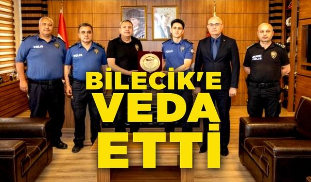 BAŞKOMİSER ÖZEN'E VEDA TÖRENİ