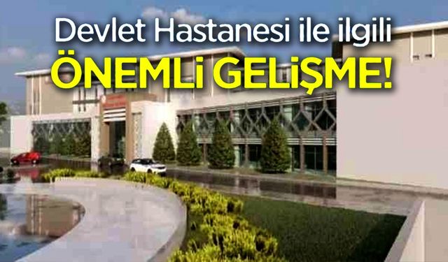 SÖĞÜT’TE DEVLET HASTANESİ PROJESİNDE ÖNEMLİ GELİŞME