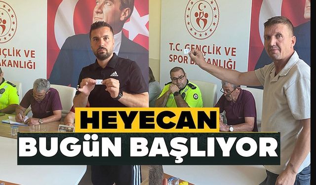 U17 TÜRKİYE ŞAMPİYONASI 1. KADEME MÜSABAKALARININ KURALARI ÇEKİLDİ