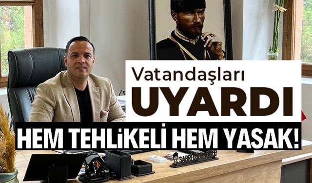 BAŞKAN YARDIMCISI ÇOBANOĞLU, "ANIZ YAKMAK HEM TEHLİKELİ HEM DE YASAK"