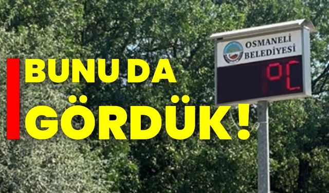 TERMOMETRELER 47 DERECEYİ GÖSTERDİ