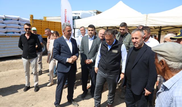 KAŞIKÇI MAHALLESİNE YANGIN SONRASI DESTEKLER ULAŞTIRILDI