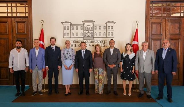 BAŞKAN SUBAŞI İLE VALİ SÖZER BİR ARAYA GELDİ