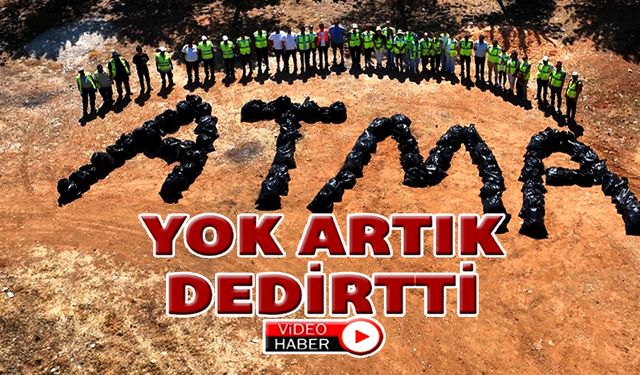 ATATÜRK ORMANI'NDAN 20 TON ÇÖP ÇIKTI