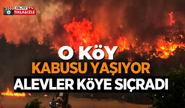 BİLECİK'TEKİ ORMAN YANGININDA ALEVLER KAZANCI KÖYÜNE ULAŞTI