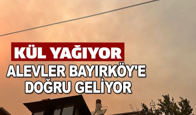BİLECİK'E KÜL YAĞIYOR