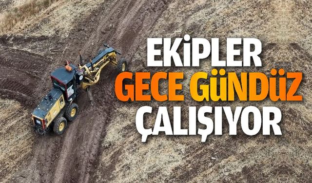 İL ÖZEL İDARESİ YANGIN BÖLGESİNDE