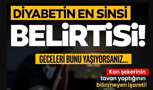 KAN ŞEKERİNİN TAVAN YAPTIĞININ BİLİNMEYEN İŞARETİ!