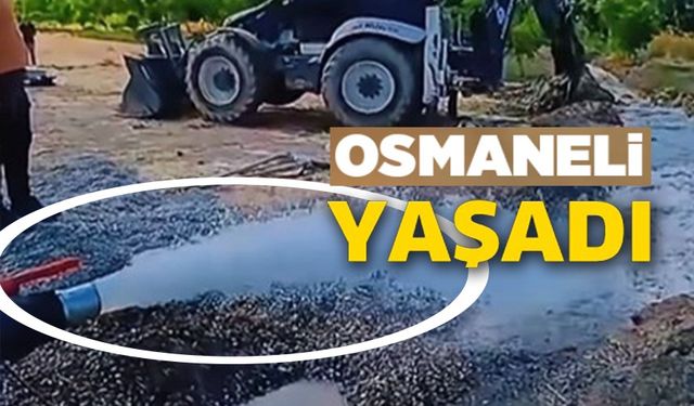 OSMANELİ İÇME SUYUNU SANİYEDE 50 LİTRE GÜÇLENDİRDİ