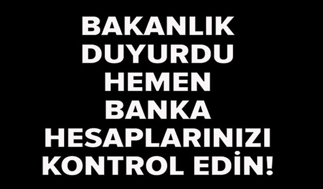 345 MİLYON TL BUGÜN HESAPLARDA