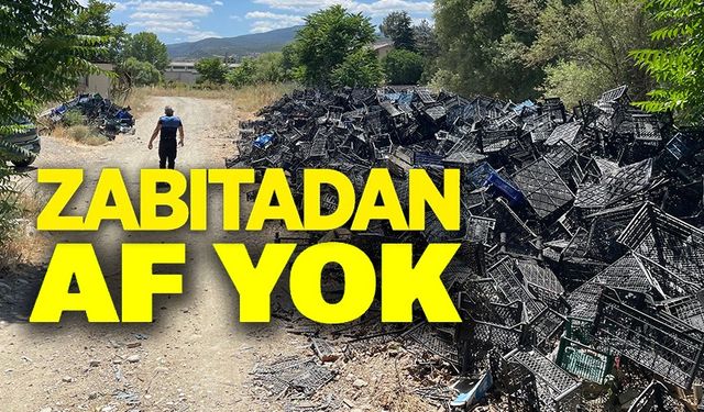 ÇEVREYİ KİRLETENLERE CEZA İŞLEMİ UYGULANDI