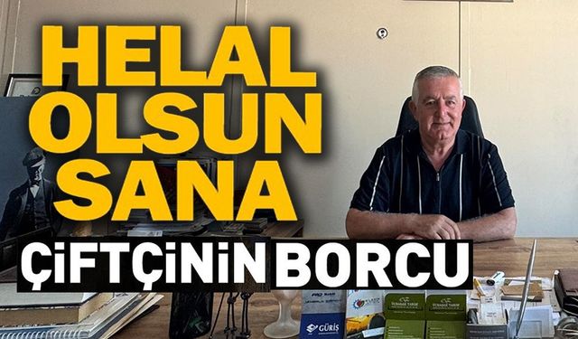 YANGIN BÖLGESİNDEKİ ÇİFTÇİYE BÜYÜK DESTEK