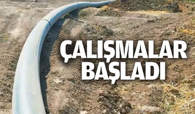 OSMANELİ'DE İKİNCİ SU HATTI İÇİN ÇALIŞMALAR BAŞLADI