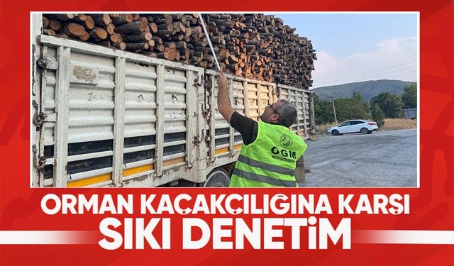 ORMAN EMVALİ TAŞIYAN ARAÇLARA SIKI DENETİM