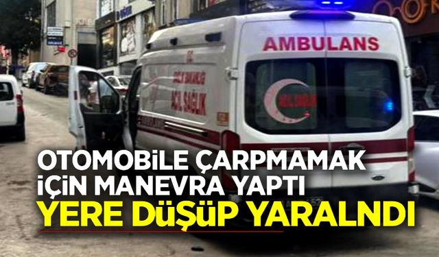 MEYDANA GELEN TRAFİK KAZASINDA 1 KİŞİ YARALANDI