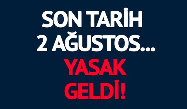 SON TARİH 2 AĞUSTOS