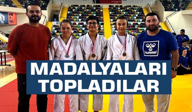 JUDOCULAR BALIKESİR'DE MADALYALARI TOPLADI