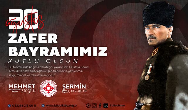 30 AĞUSTOS ZAFER BAYRAMI KUTLU OLSUN