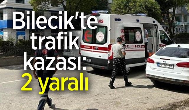 MEYDANA GELEN TRAFİK KAZASINDA 2 KİŞİ YARALANDI
