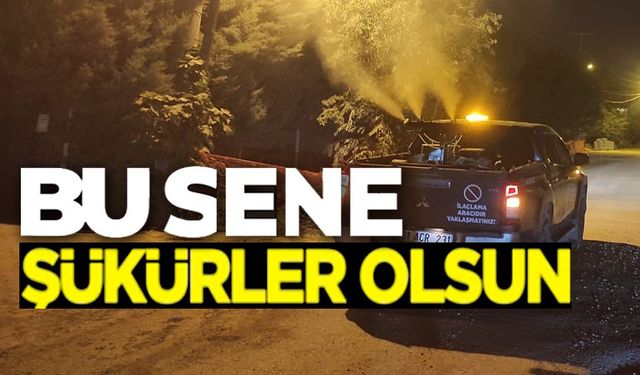 BELEDİYE’DEN İLAÇLAMA ÇALIŞMASI