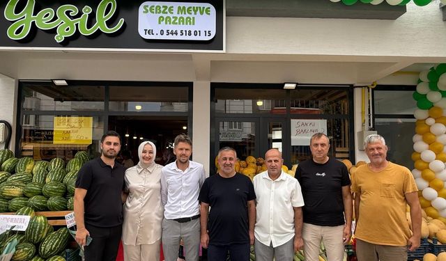 YEŞİL SEBZE MEYVE PAZARI AÇILDI