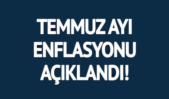 ENFLASYON RAKAMLARI AÇIKLANDI