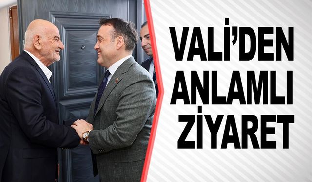 VALİ FAİK OKTAY SÖZER KIBRIS GAZİLERİNİ UNUTMADI