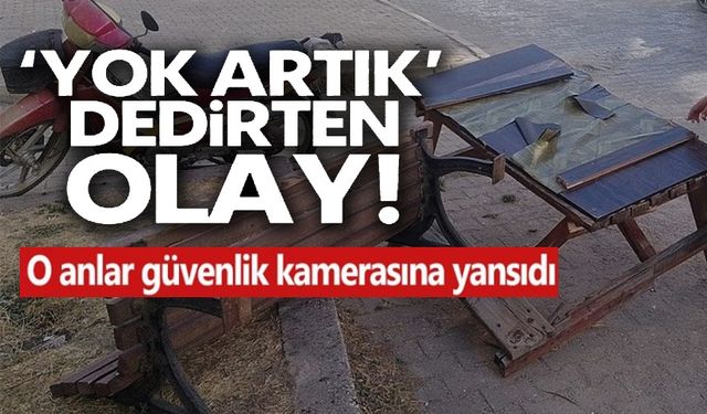 KAMU MALINA ZARAR VEREN ŞAHIS GÜVENLİK KAMERASINA TAKILDI