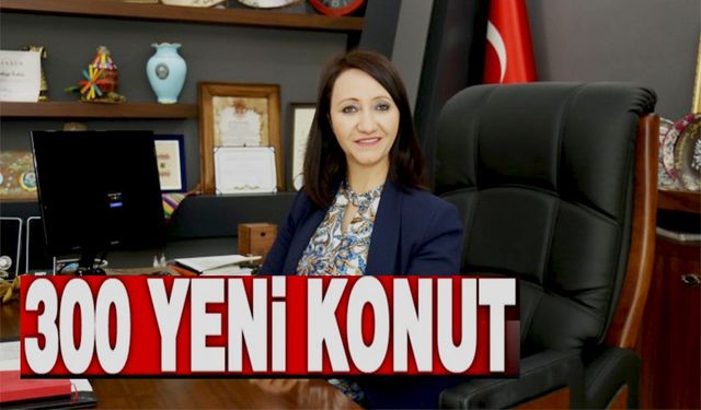 BAŞKAN TEKİN'DEN 300 KONUT MÜJDESİ