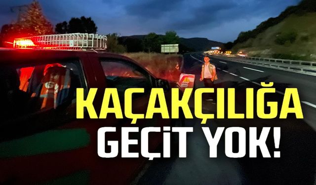 KAÇAK ORMAN ÜRÜNLERİNE GEÇİT YOK