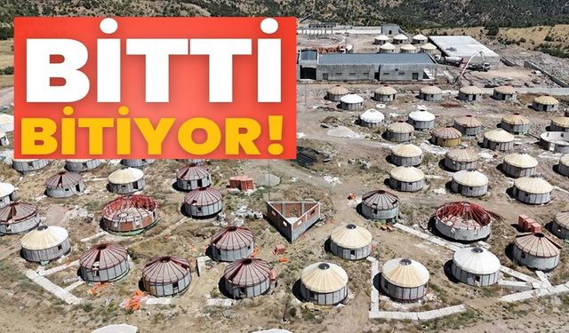 ERTUĞRULGAZİ GENÇLİK KAMPI VE OBA TEMATİK PARKI'NDA SONA YAKLAŞILIYOR