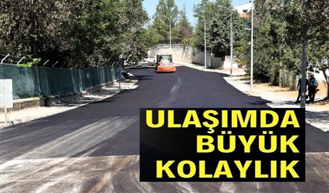 SÖĞÜT'TE ULAŞIMDA YENİ DÖNEM: HASTANE YOLU YENİLENDİ