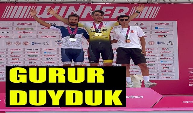 BİSİKLET SPORCUSUNDAN BÜYÜK YARIŞ ÖNCESİ BİR BAŞARI DAHA