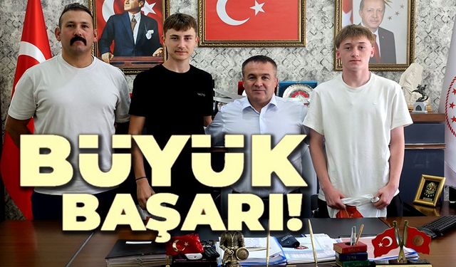 SPORCULARDAN BÜYÜK BAŞARI