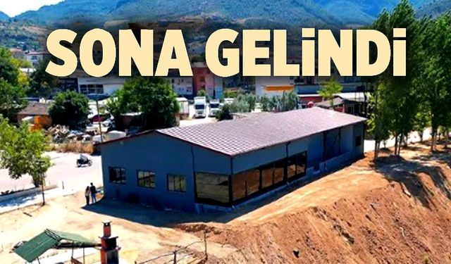 OSMANELİ'NDEKİ "SOSYAL TESİS" PROJESİNDE SONA GELİNDİ