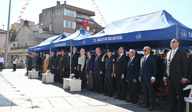BOZÜYÜK'ÜN DÜŞMAN İŞGALİNDEN KURTULUŞUNUN 103'ÜNCÜ YIL DÖNÜMÜ COŞKUYLA KUTLANDI