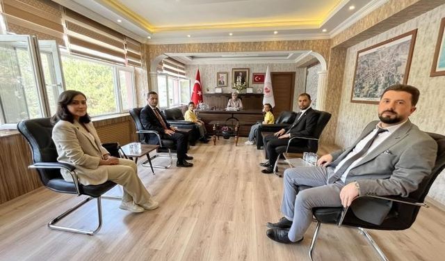 KAYMAKAM KILIÇ, EĞİTİMCİLERİ AĞIRLADI