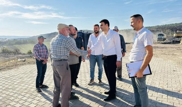 YANGIN BÖLGESİNDE ÇALIŞMALAR DEVAM EDİYOR