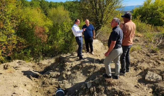 YENİPAZAR'DA İÇME SUYU HATTI YENİLEME ÇALIŞMALARI DENETLENDİ