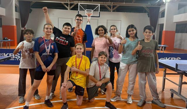 MASA TENİSİ TURNUVASI DÜZENLENDİ